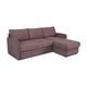 Угловой диван Флит цвет коричневый (фото 171332)