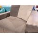 Кресло-кровать MOON 107 цвет бежевый,коричневый (фото 173863)
