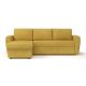 Угловой диван Лакки цвет желтый