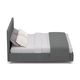 Кровать с подъемным механизмом MOON 1156 Arona цвет серый (фото 186653)