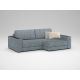 Угловой диван MOON 007 цвет серый