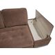 Угловой диван MOON 117 цвет коричневый (фото 194635)