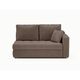 Диван кушетка MOON 074 цвет коричневый (фото 195465)