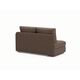 Диван кушетка MOON 074 цвет коричневый (фото 195467)