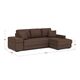 Угловой диван MOON 107 цвет коричневый (фото 197683)