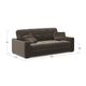 Диван MOON 107 цвет коричневый (фото 136060)