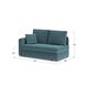 Диван кушетка MOON 074 цвет бирюза (фото 135744)