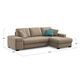 Угловой диван MOON 107 цвет бежевый,коричневый (фото 135499)