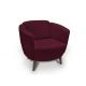 Кресло Тулип NEW цвет красный,бордовый