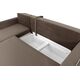 Угловой диван Некст цвет коричневый (фото 169770)