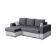 Угловой диван Бостон цвет серый