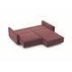 Угловой диван MOON 005 цвет красный,бордовый (фото 204755)