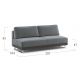 Диван MOON 178 цвет серый (фото 205897) Диван MOON 178 цвет серый (фото 205897)