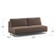 Диван MOON 178 цвет коричневый (фото 205942) Диван MOON 178 цвет коричневый (фото 205942)