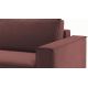 Угловой диван MOON 005 цвет красный,бордовый (фото 205293)