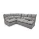 Угловой диван Доменика цвет серый