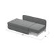 Диван кушетка MOON 074 цвет серый (фото 218812) Диван кушетка MOON 074 цвет серый (фото 218812)