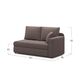 Диван кушетка MOON 074 цвет коричневый (фото 218851)