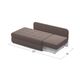 Диван кушетка MOON 074 цвет коричневый (фото 218853)