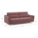 Диван MOON 172 цвет красный (фото 216369)