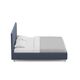 Кровать с подъемным механизмом MOON 1156 Arona цвет серый,фиолетовый (фото 221329)