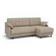 Угловой диван Женева цвет бежевый,коричневый