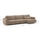 Угловой диван MOON 005 цвет коричневый (фото 237050) Угловой диван MOON 005 цвет коричневый (фото 237050)