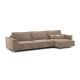 Угловой диван MOON 005 цвет коричневый Угловой диван MOON 005 цвет коричневый