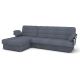 Угловой диван Милан цвет серый,синий