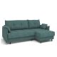 Угловой диван Каролина цвет зеленый