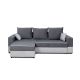 Угловой диван Бостон цвет серый (фото 252516)