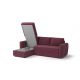 Угловой диван Лакки цвет красный,бордовый (фото 179806)