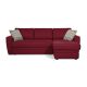 Угловой диван Лакки цвет красный Угловой диван Лакки цвет красный