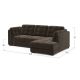 Угловой диван MOON 110 цвет коричневый (фото 256921) Угловой диван MOON 110 цвет коричневый (фото 256921)