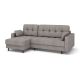 Угловой диван Орлеан цвет серый