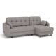 Угловой диван Орлеан цвет серый