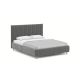 Кровать с подъемным механизмом MOON 1161 цвет серый