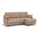 Угловой диван Женева цвет бежевый,рыжый
