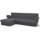 Угловой диван Милан цвет серый