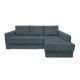 Угловой диван Остин реальное фото образца цвет серый,синий (фото 285006)