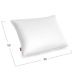 Подушка MOON DREAM ECO цвет белый (фото 289747) Подушка MOON DREAM ECO цвет белый (фото 289747)