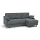 Угловой диван Женева цвет серый