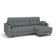 Угловой диван Орлеан цвет серый