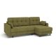 Угловой диван Орлеан цвет зеленый