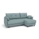 Угловой диван Каролина цвет бирюза,мята