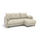 Угловой диван Каролина цвет белый,бежевый