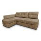 Угловой диван Арно цвет коричневый