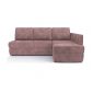 Угловой диван Арно цвет розовый