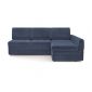 Угловой диван Бруно цвет синий