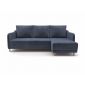 Угловой диван Бьерг цвет синий